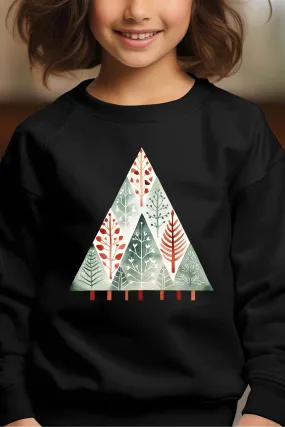 scandinavian FOREST – Rundhals-Sweatshirt für Mädchen