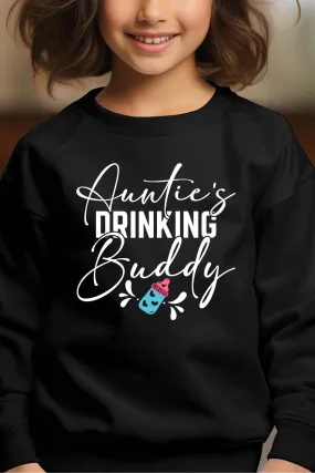 Tante's Drinking – Rundhals-Sweatshirt für Mädchen